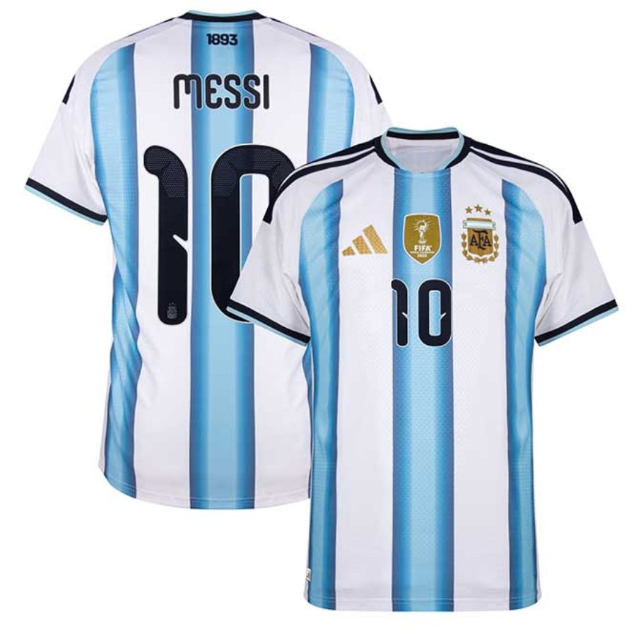 Argentina Home Jersey Customized Messi #10 — 2026 World Cup (Fan Version)