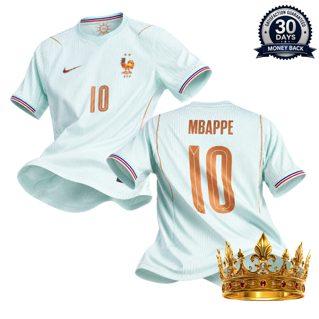 France Kylian Mbappé #10 2026 Fan Jersey - Away (Fan Version)